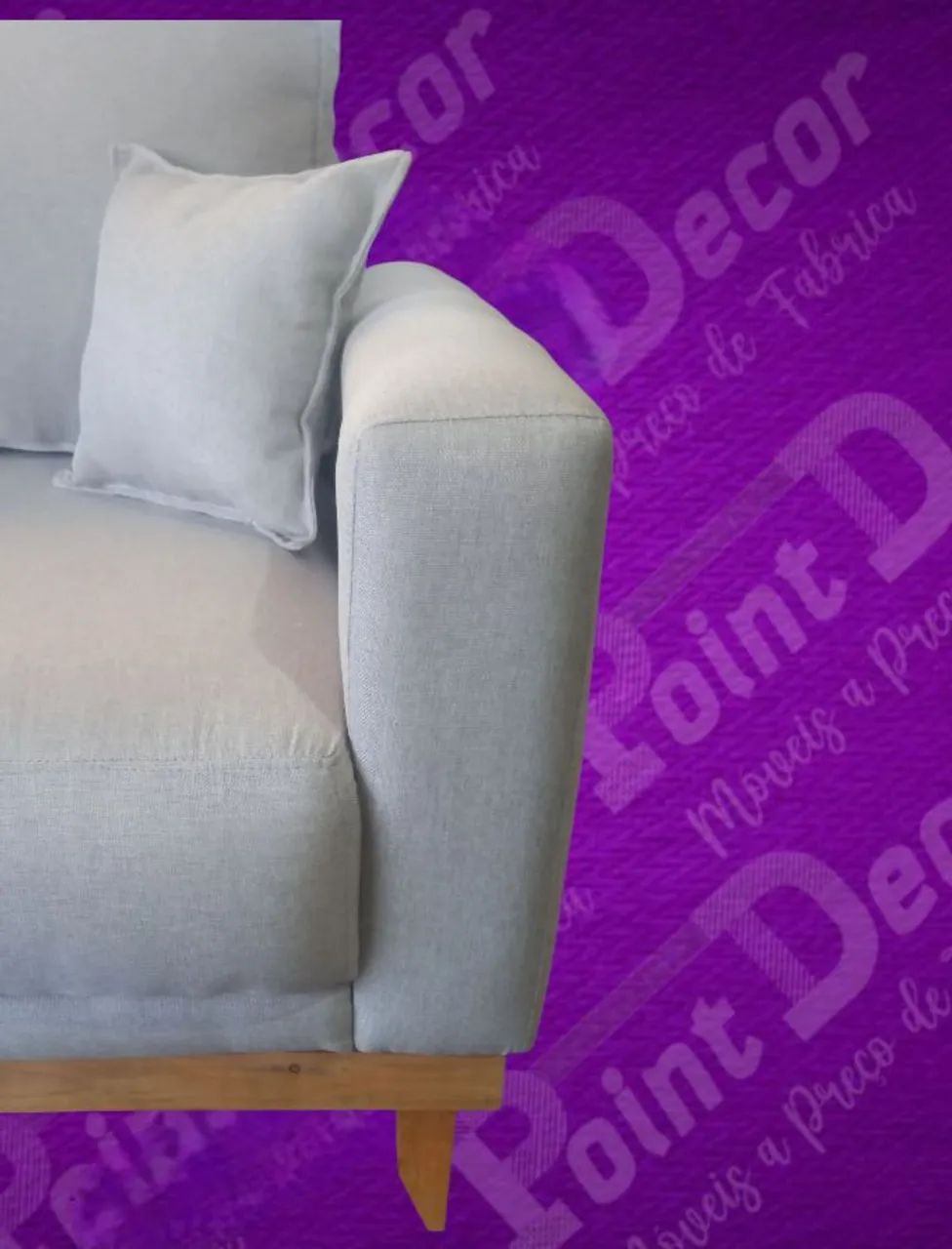 Sofá 2 Lugares Moderno e Confortável - Foto 4