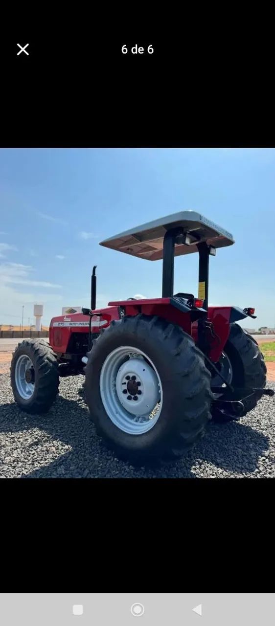 Trator Massey Ferguson 275.        2011 - Foto 3