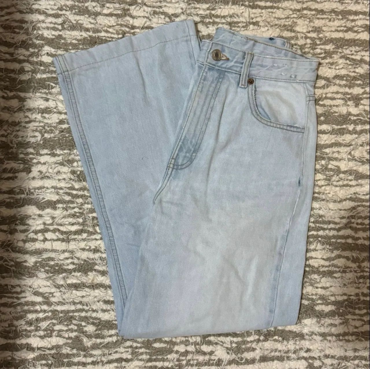 Calça jeans wide leg Zara 36