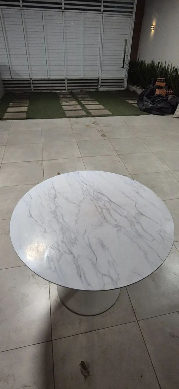 Mesa de jantar de 90cm