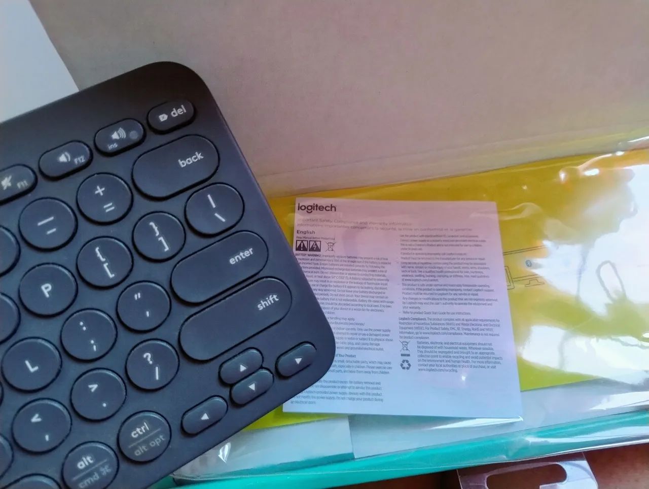 Teclado sem fio Bluetooth - Foto 2