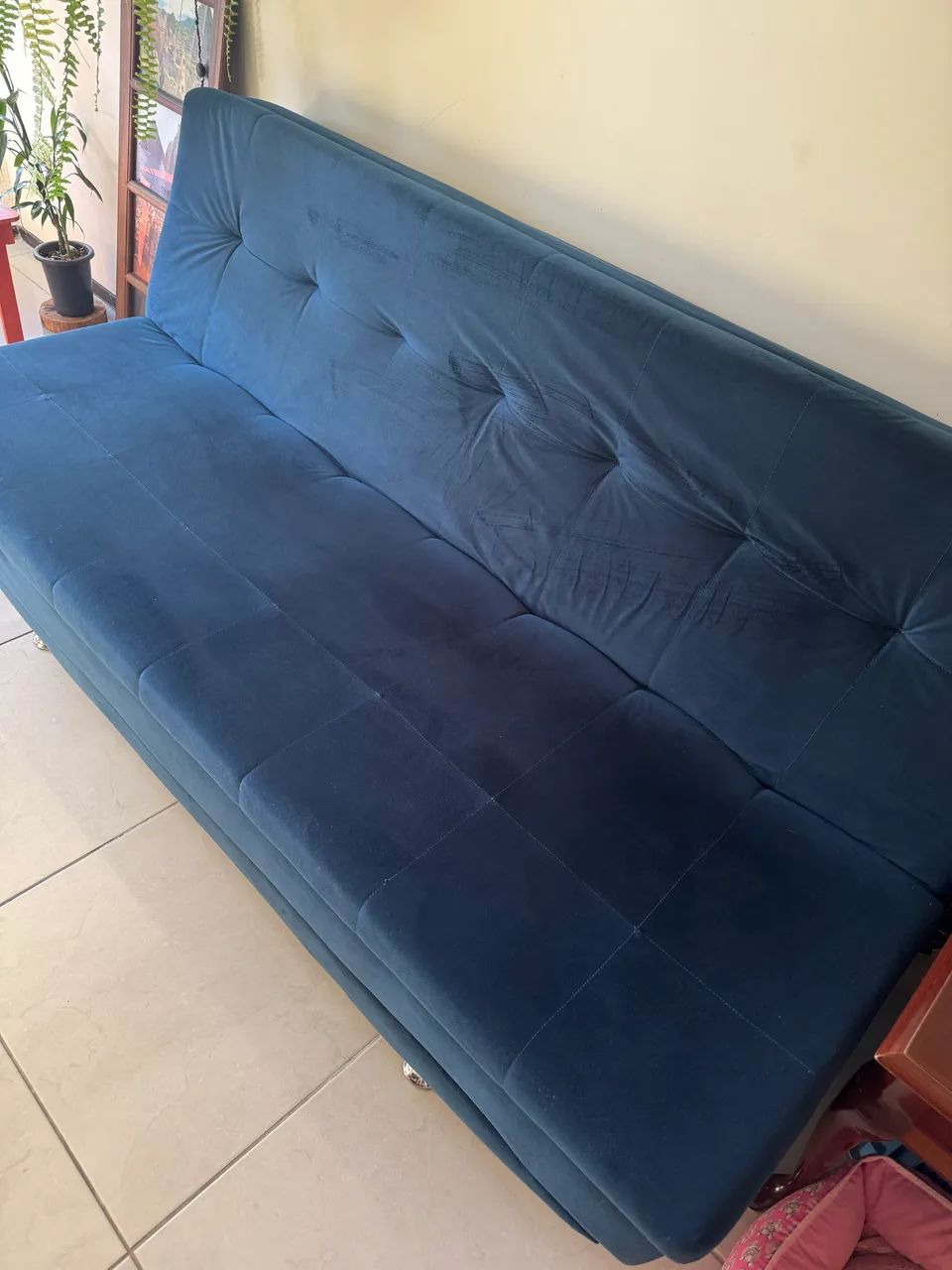 SOFÁ CAMA 1,90cm. EM ÓTIMO ESTADO - Foto 3