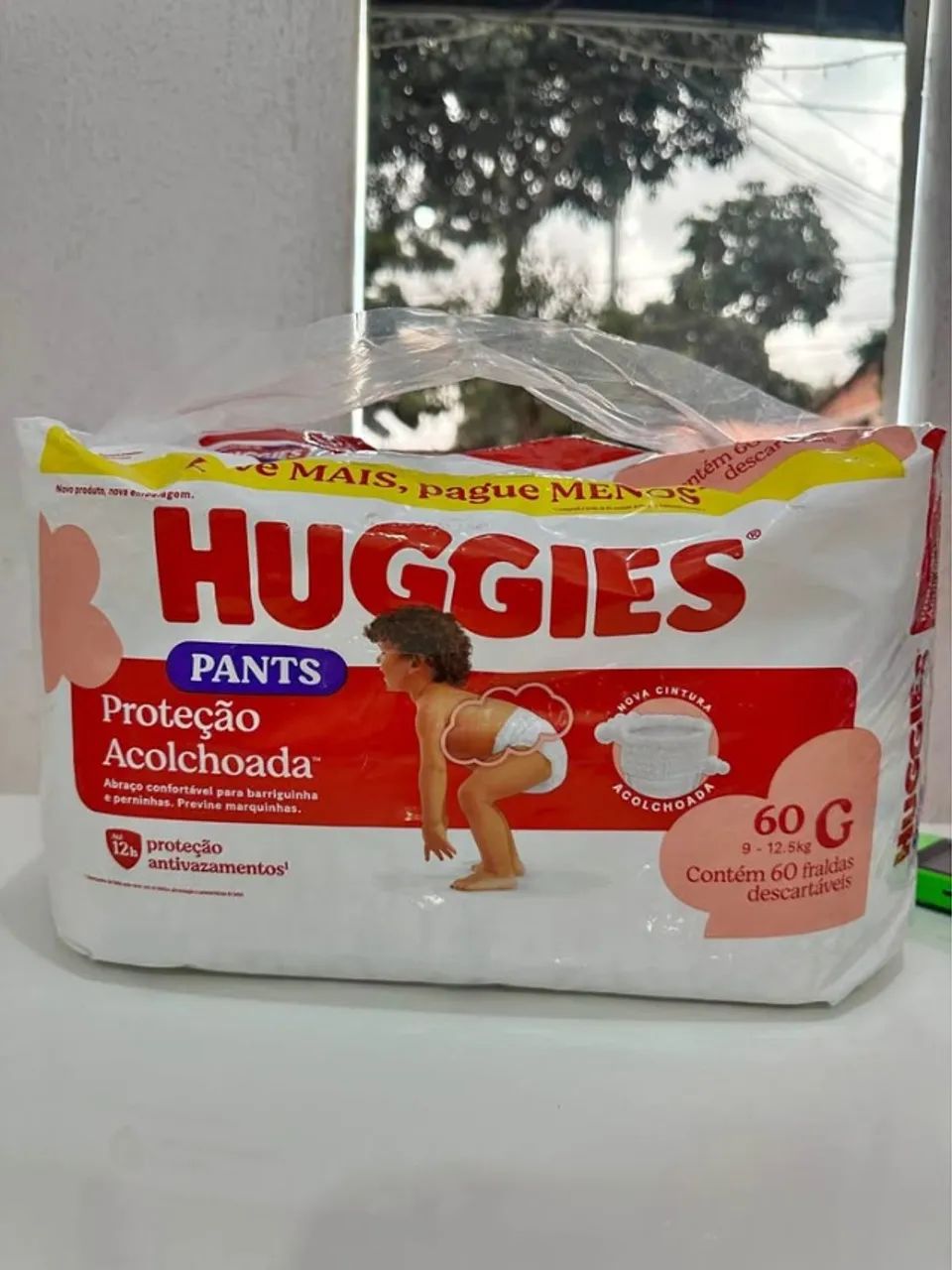 Fralda Huggies Pants G 60 Unidades