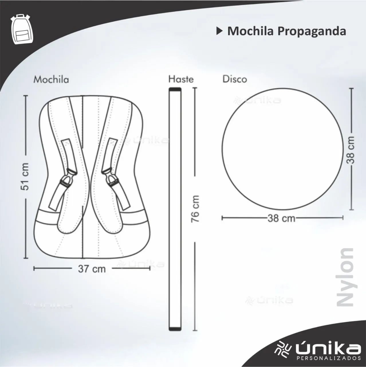 Mochila propaganda pirulito  - Foto 2
