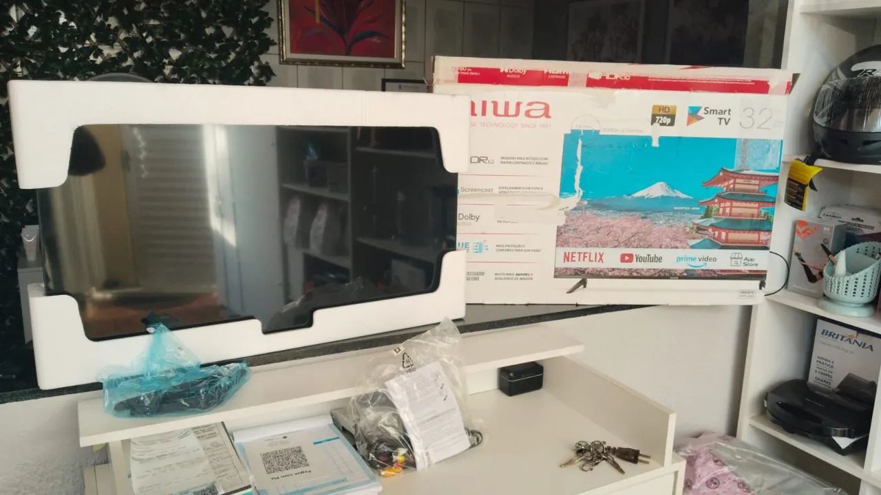 TV smart 32 polegadas nova  - Foto 4