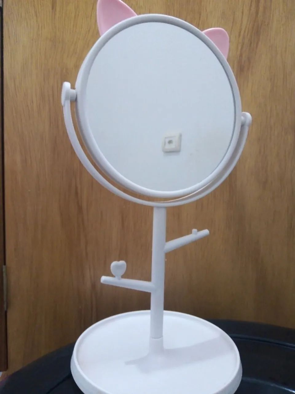 Espelho branco com orelha de gatinho - Foto 2