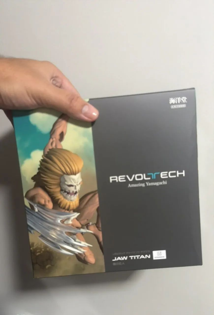 Action Figure Jaw Revoltech - Attack on Titan Mandibula - Foto 3