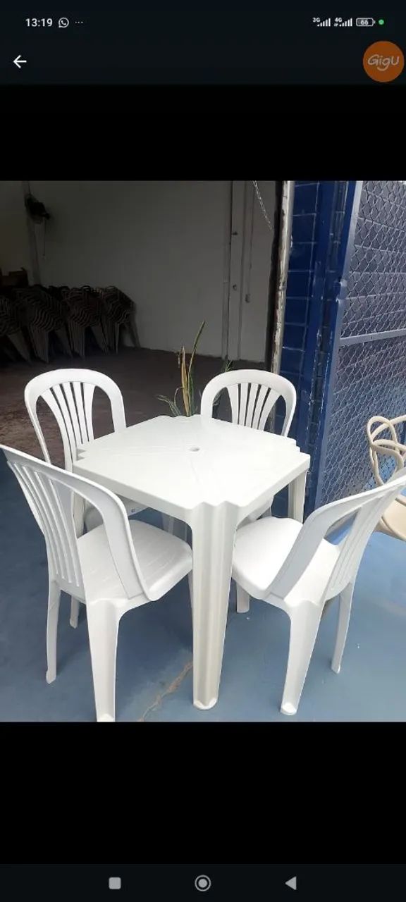 Mesa de plástico / jogo de mesa 