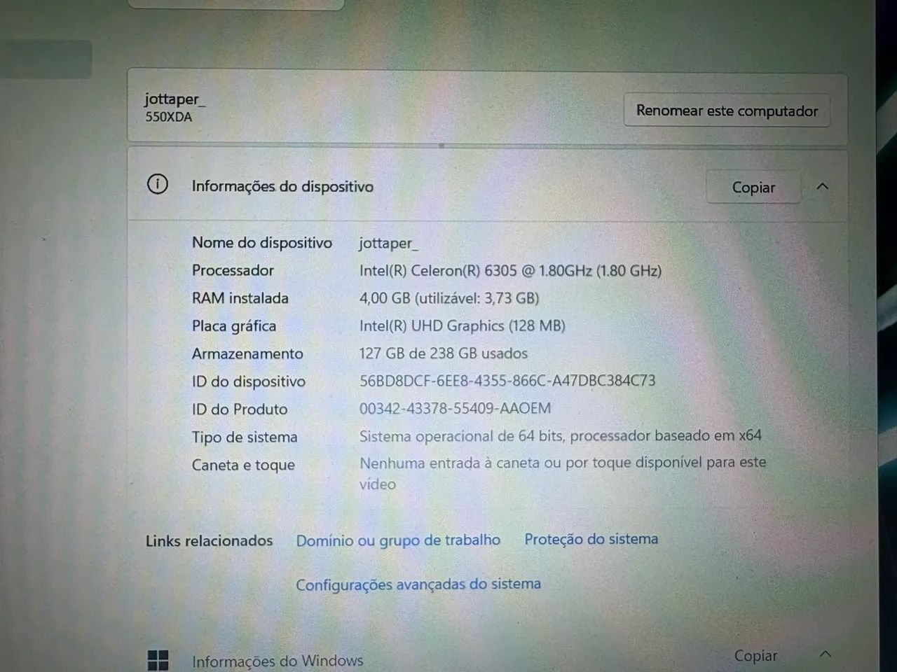 Notebook Samsung Book em ótimo estado de conservação e funcionando perfeitamente! - Foto 4