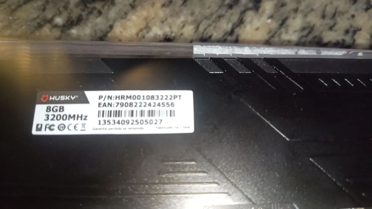 Memória ram 8gb DDR4 husky impulse 3200Mhz  - Foto 2