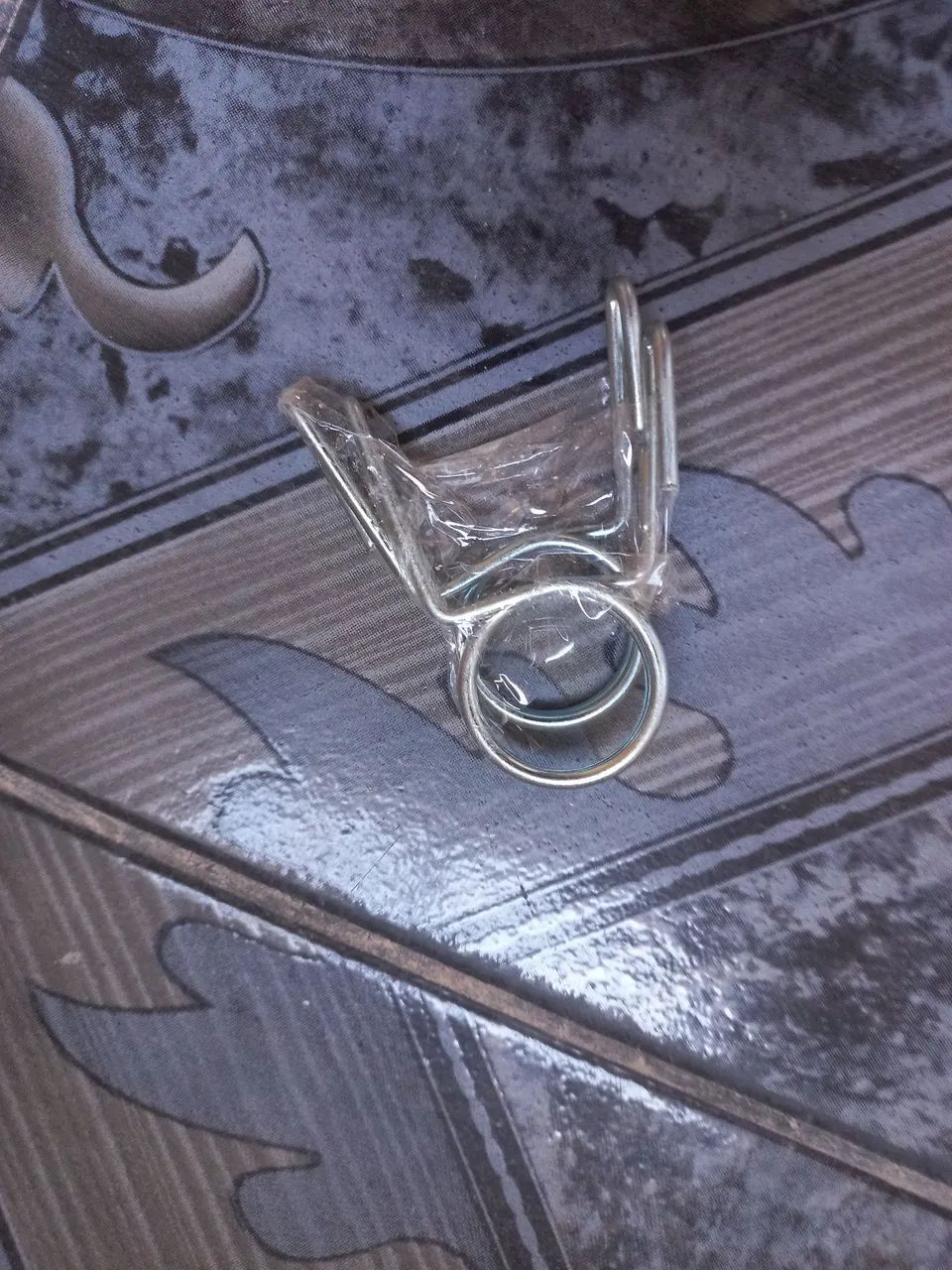 Barra maciça e suporte pra anilhas  - Foto 4