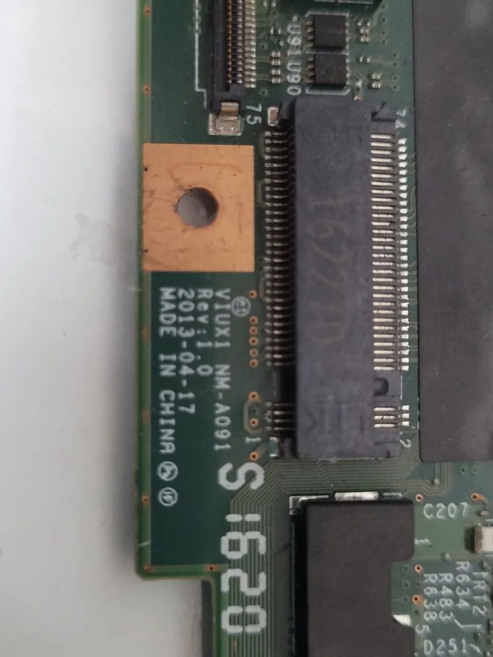 Placa mae lenovo x250 com DEFEITO - Foto 4