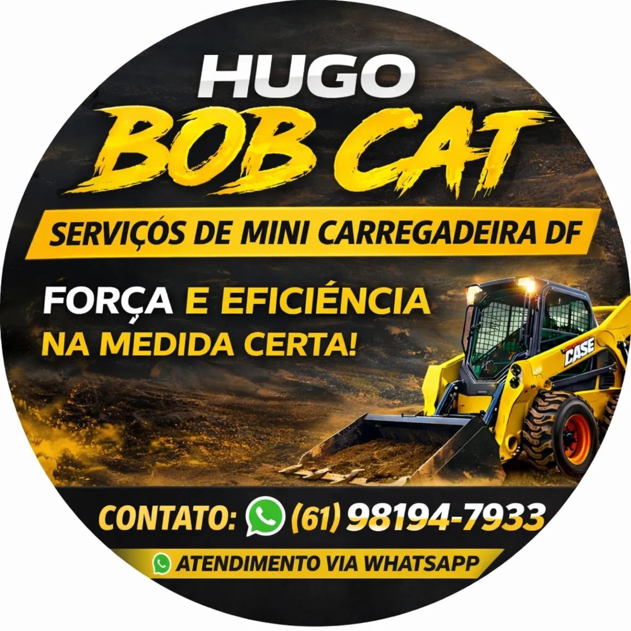 Aluguel Bobcat -  DF / Promoção 