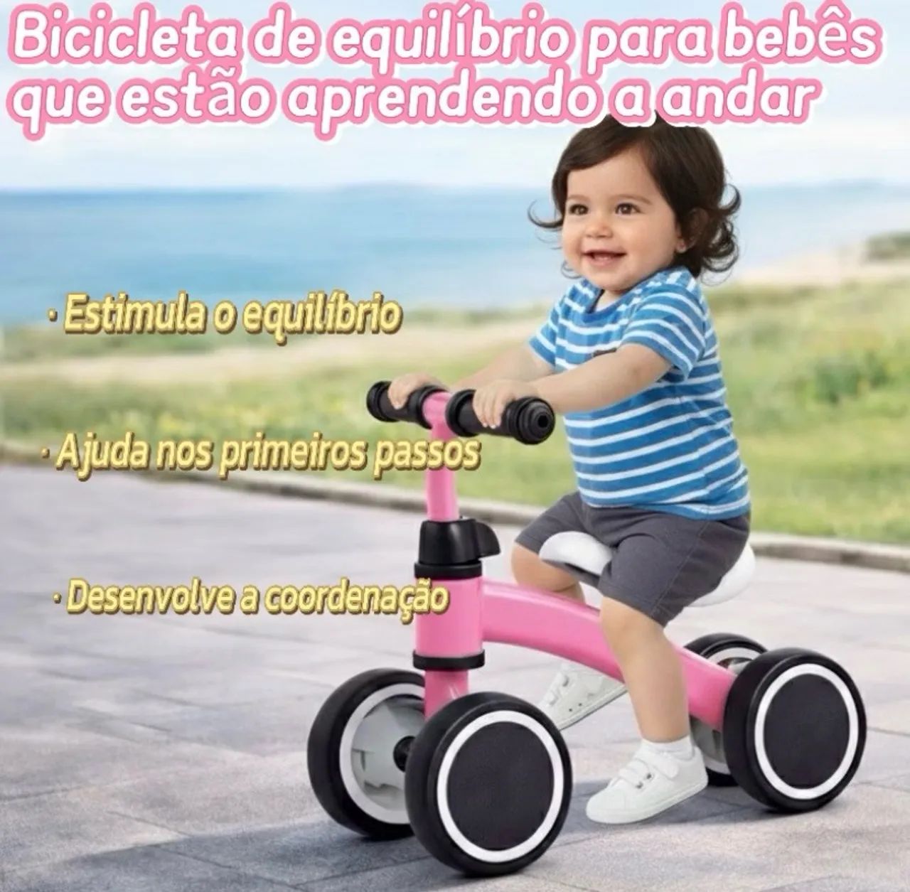 Bicicleta de equilíbrio 
