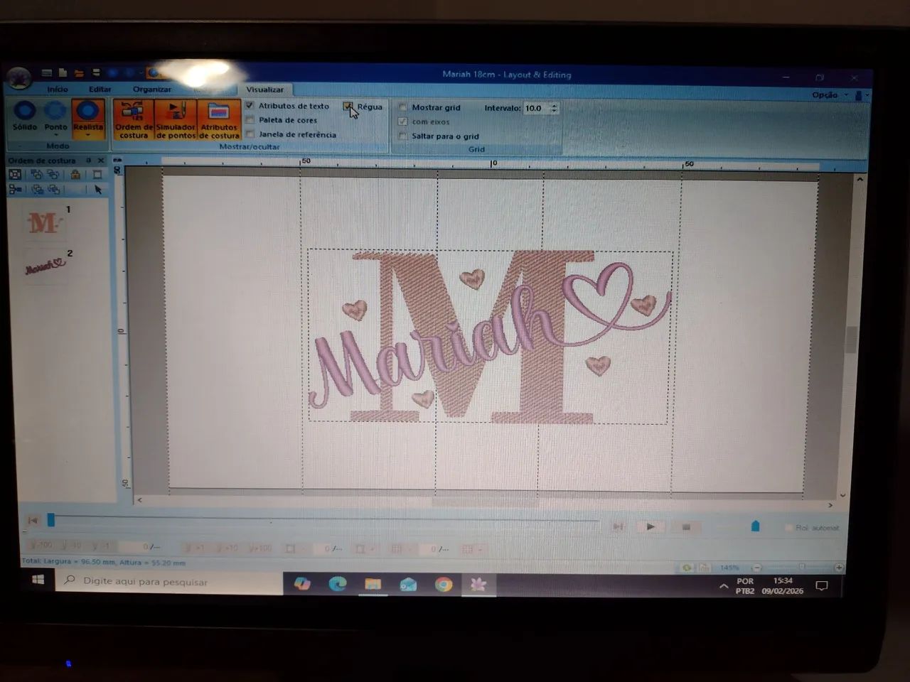 Máquina de Bordar Brother PE450 - Completa e Impecável - Foto 4