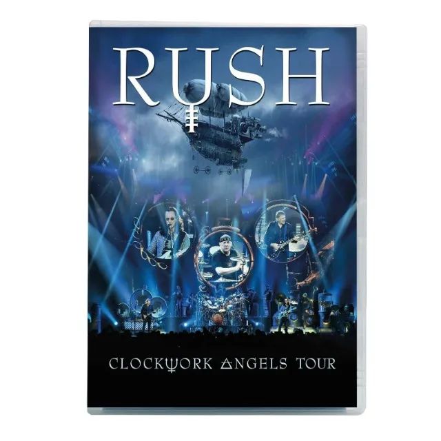 Dvd Duplo Rush Clockwork Angels Tour Importado