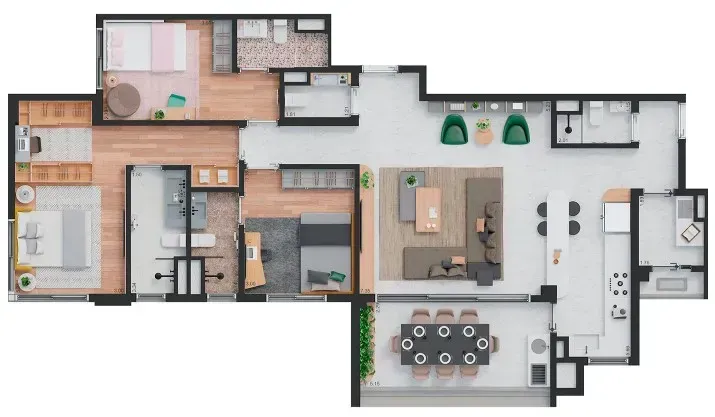 PLANTA 139m²
