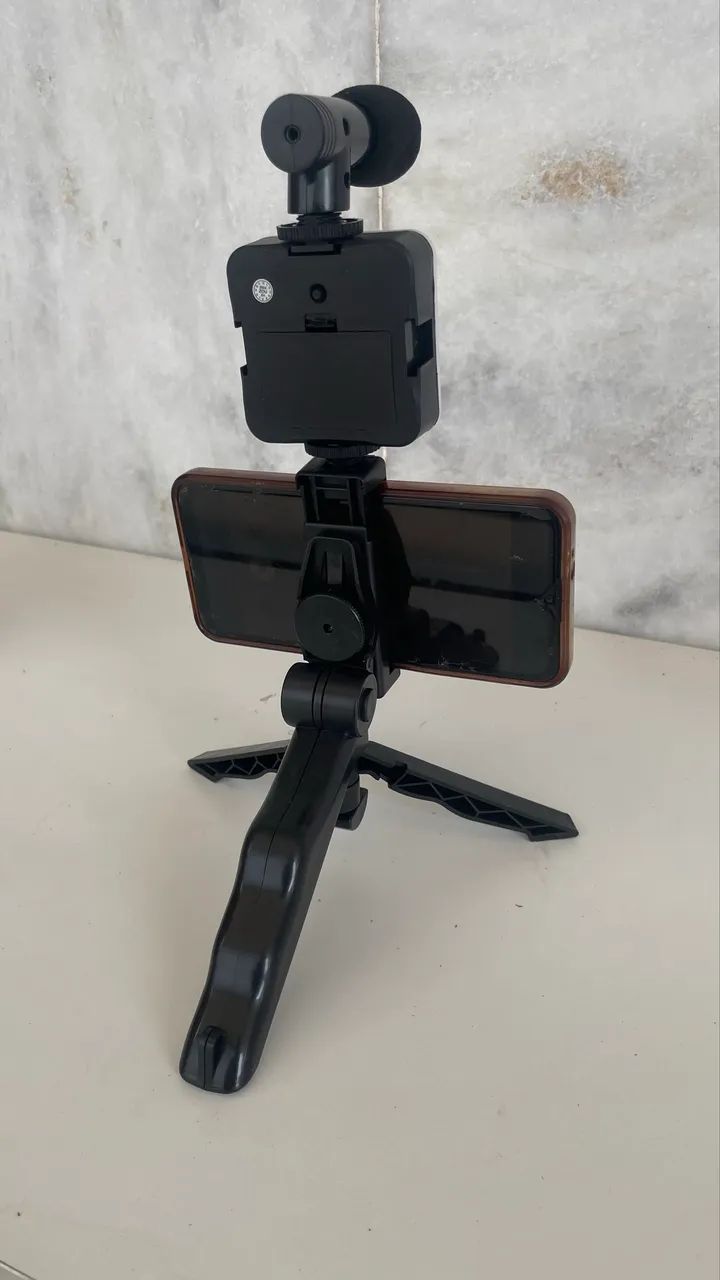 Suporte gravação pra celular 
