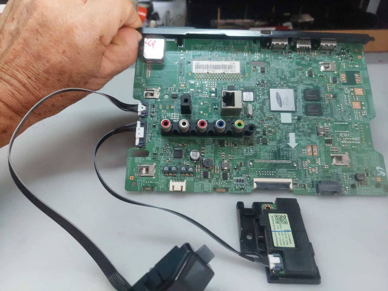 Placa principal tv Samsung un49j5200ag joinha 