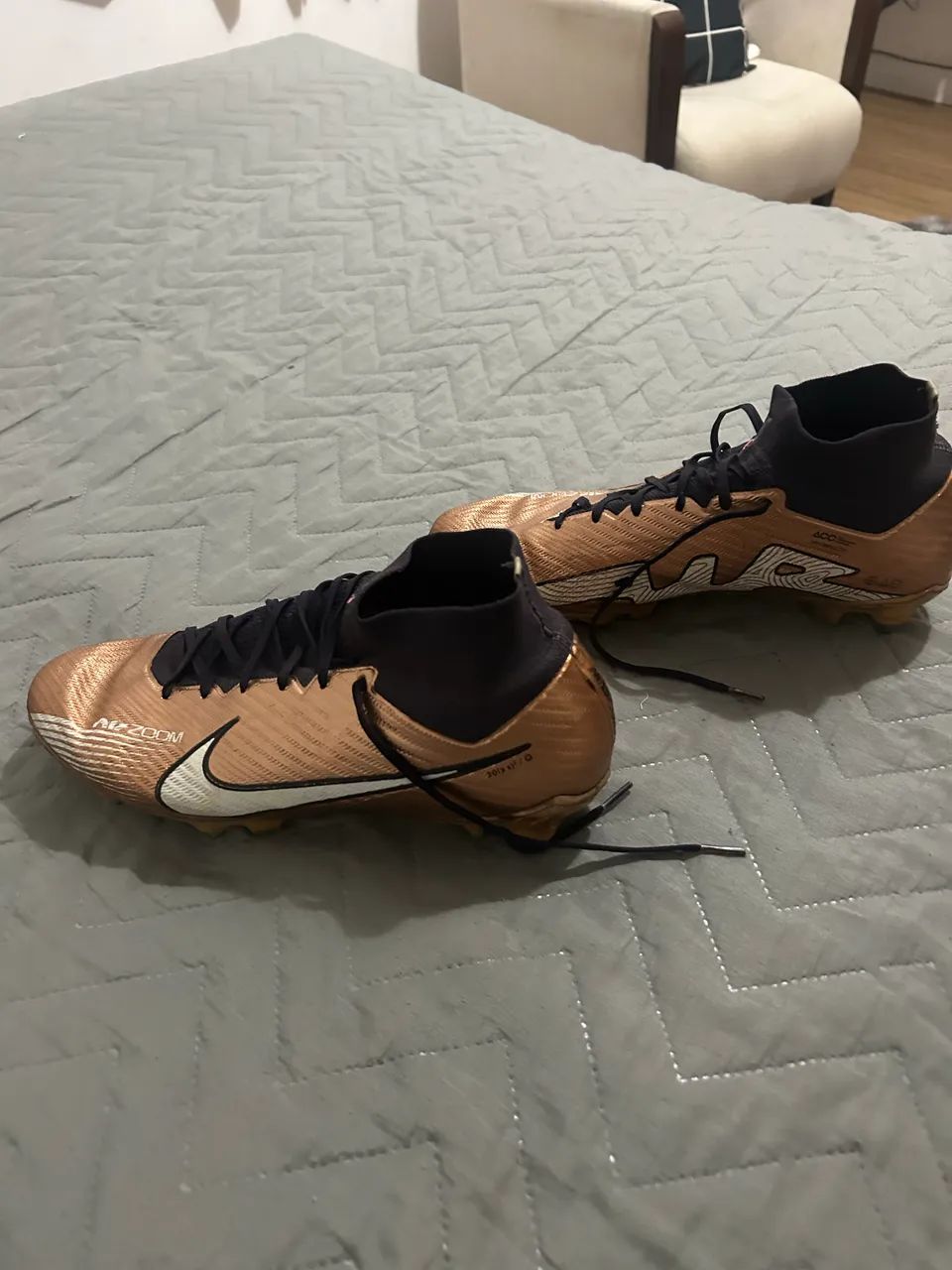 Chuteira campo nike air zoom superfly 9 elite FG generation Pack