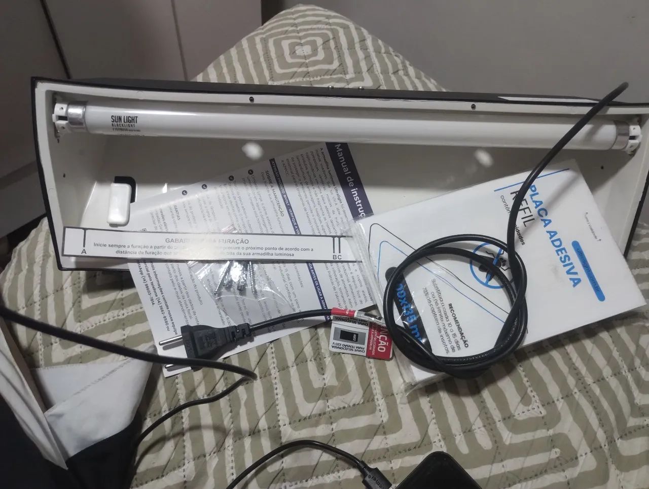 Luminária NEW nunca usada