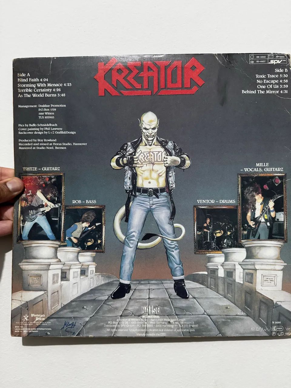 VINIL (LP) Kreator - Terrible Certainty