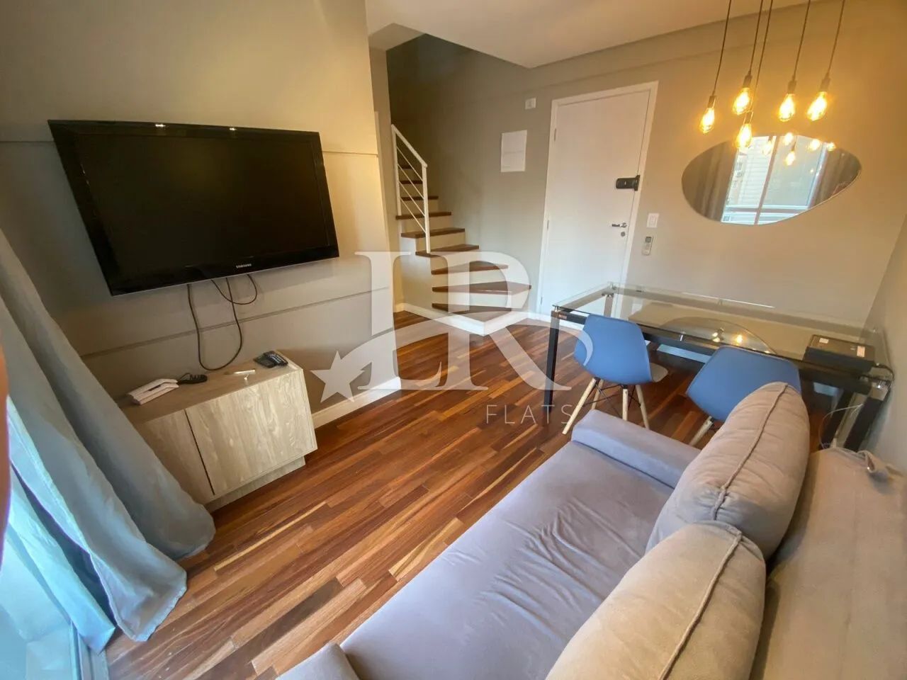 LR Flats - Flat mobiliado com lazer no prédio Bairro Itaim Bibi