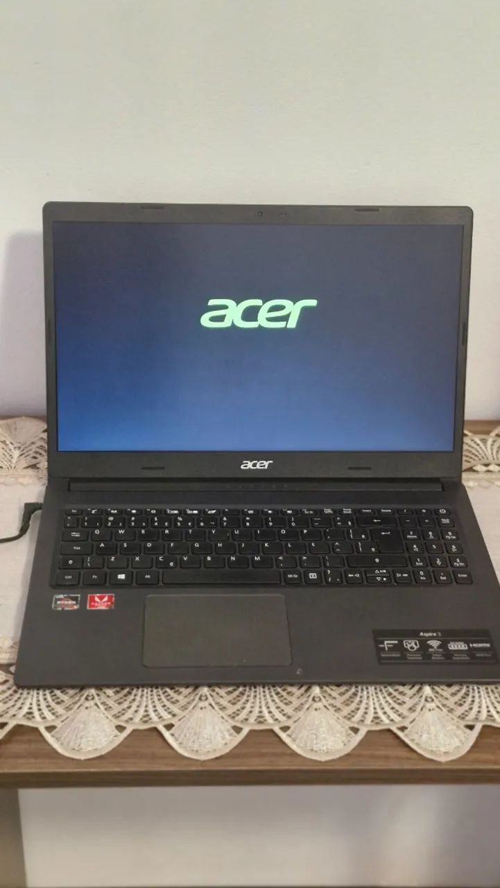 Notebook Acer Aspire 3 - Ryzen 5 + SSD 256GB + 12GB RAM - Foto 2