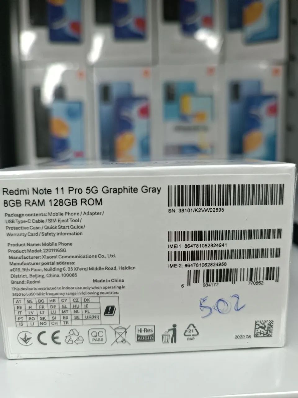 Redmi Note 11 Pro 5G 8GB RAM 128GB ROM - Foto 2