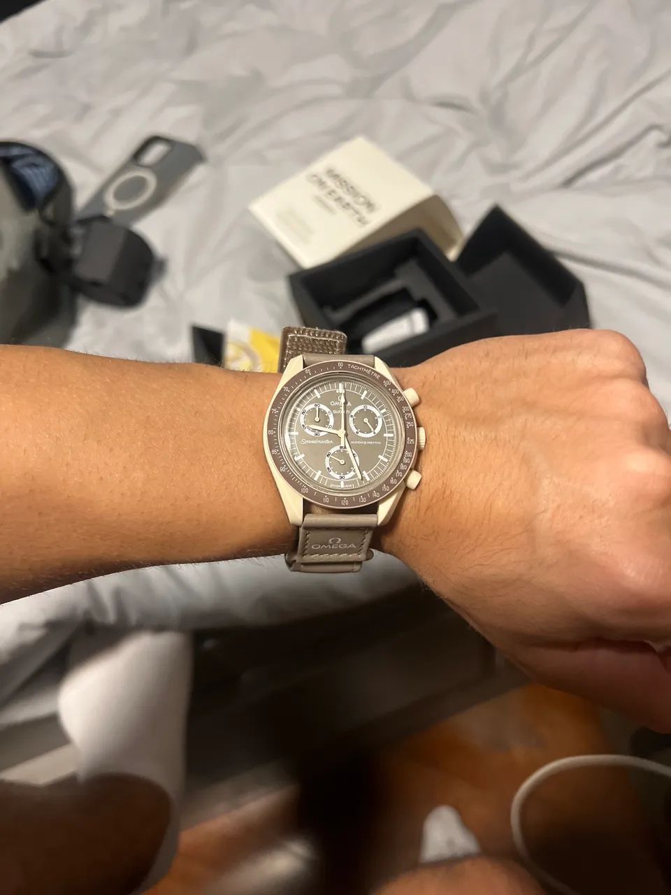 Relógio swatch omega 