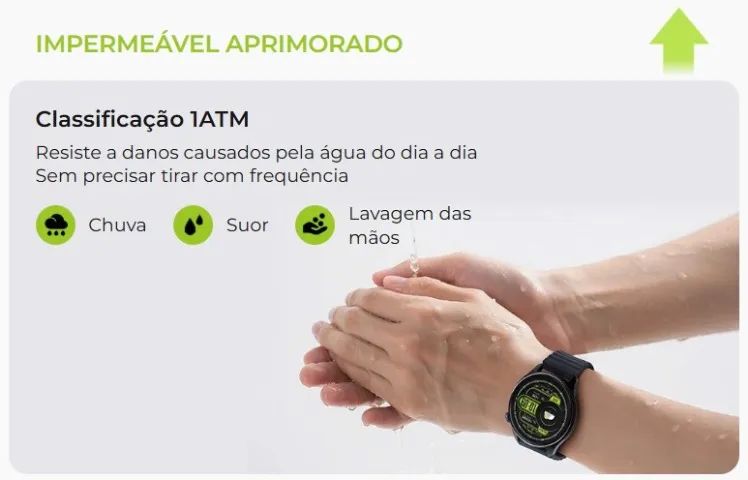 Smartwatch Haylou Watch 4S AMOLED + Pulseira Extra - Foto 3