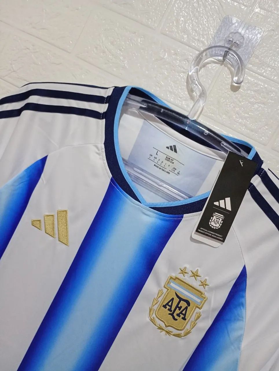 Camisa da Argentina masculino - Foto 2