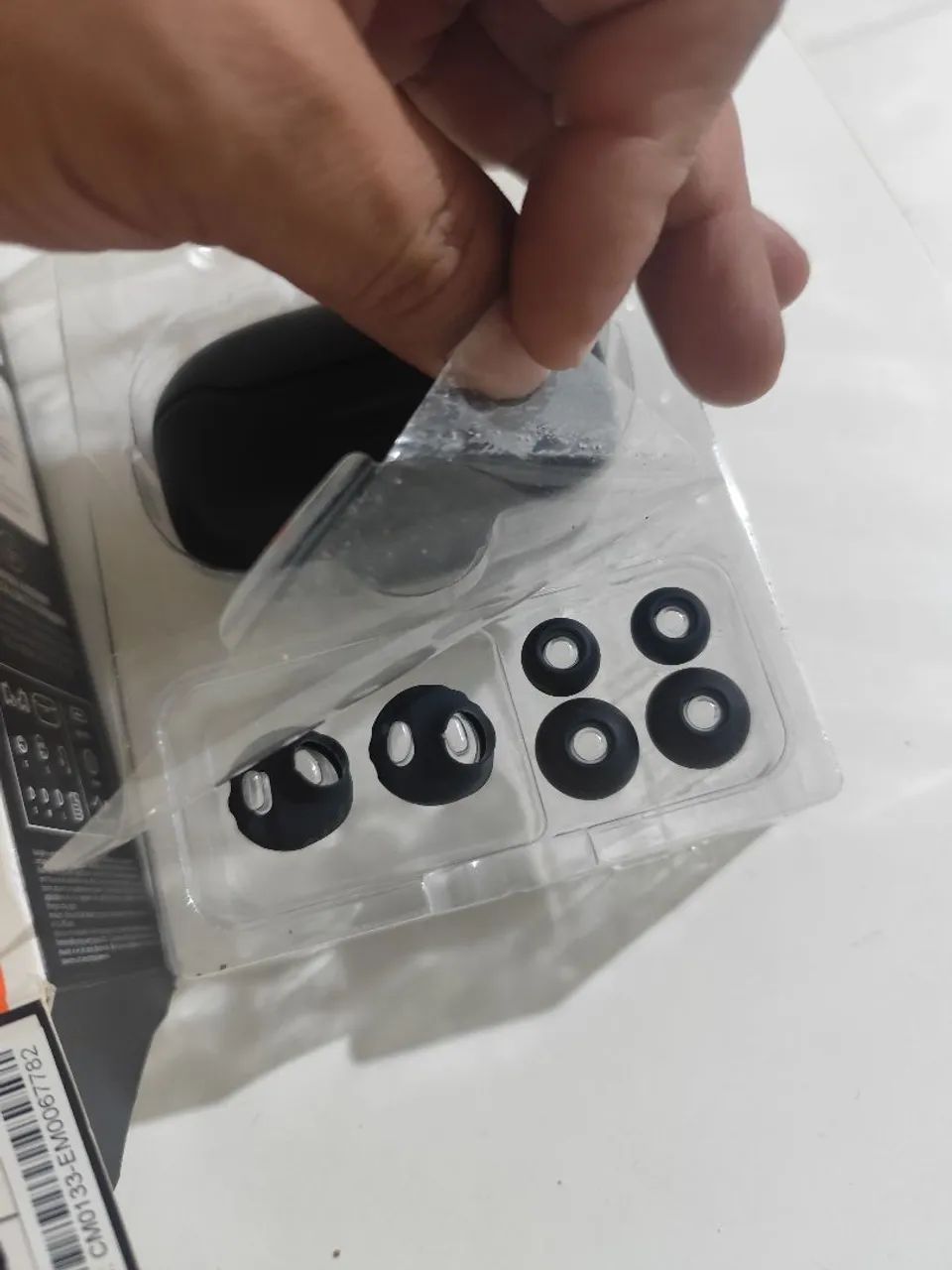 Fone de ouvido bluetooth JBL Endurance RACE WAVE TWS Original (borracha reserva sem uso) - Foto 5