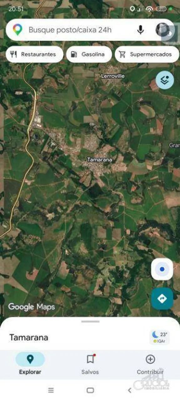 Chácara com 4.000m2 - Tamarana - Pomar e baldrame pronto para construir casa - Foto 5
