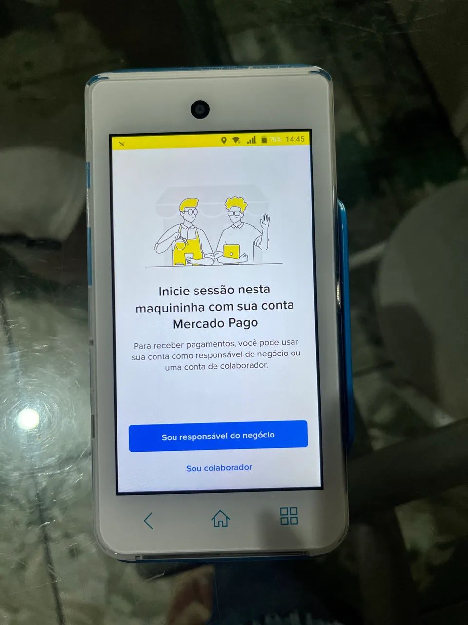 Maquininha de cartão POINT SMART  - Foto 5