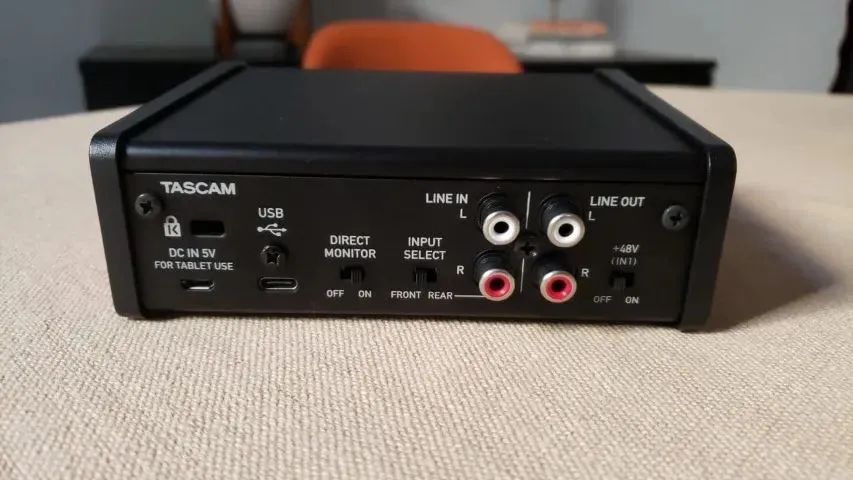 Interface de Áudio Tascam US-1X2 HR 2 in/2 - Foto 2
