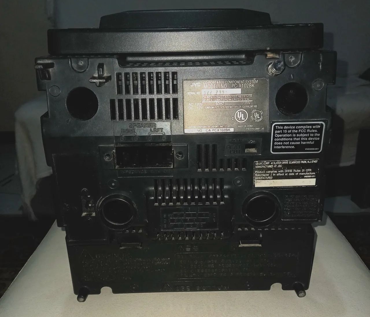 Carcaça completa para system JVC PC-X102 da década de 1990 - Foto 2
