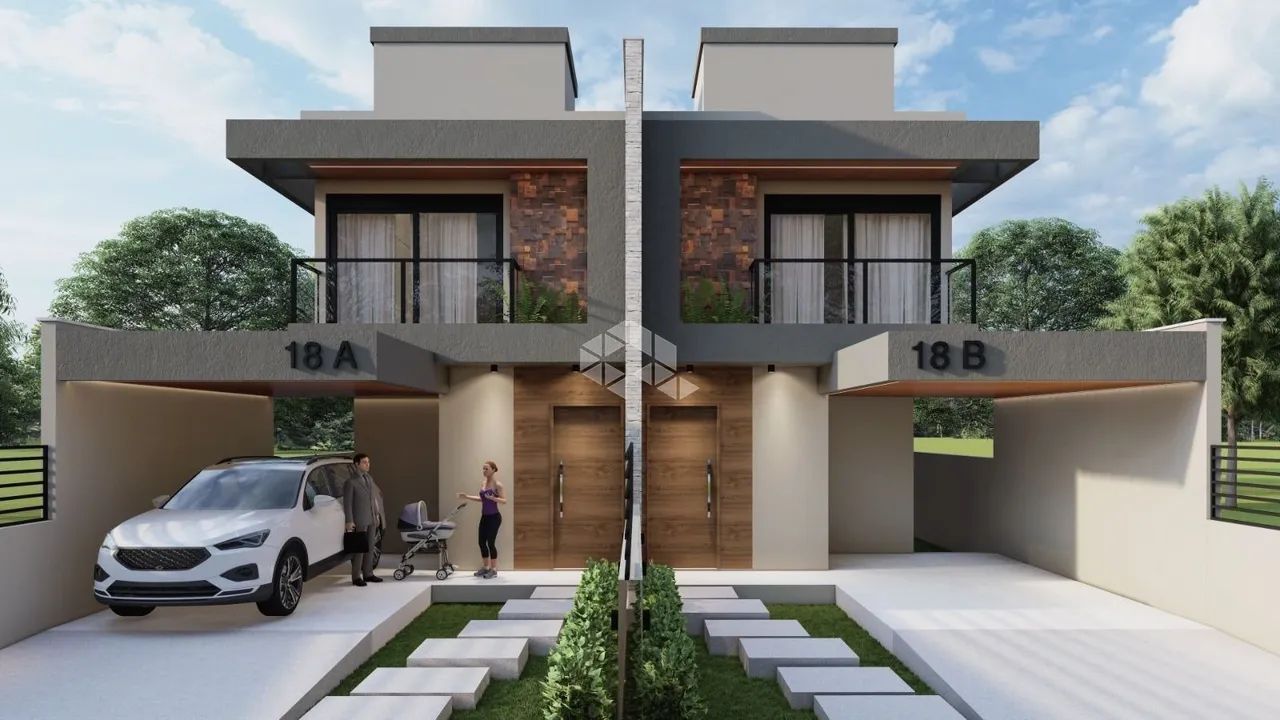 Casa 3 dormitórios com 1 suíte em Canasvieiras