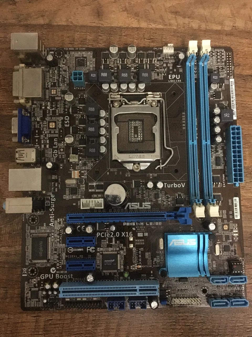 Placa Mãe Asus P8H61-M LE/BR *defeito* - Foto 2