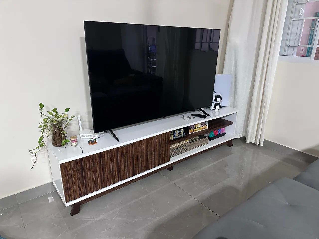 Rack para TV 75 Polegadas 1 Porta Gênesis - Foto 3