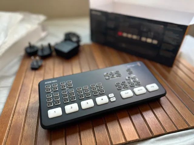 Switcher Blackmagic Atem Mini - Nova, Nunca Usada!