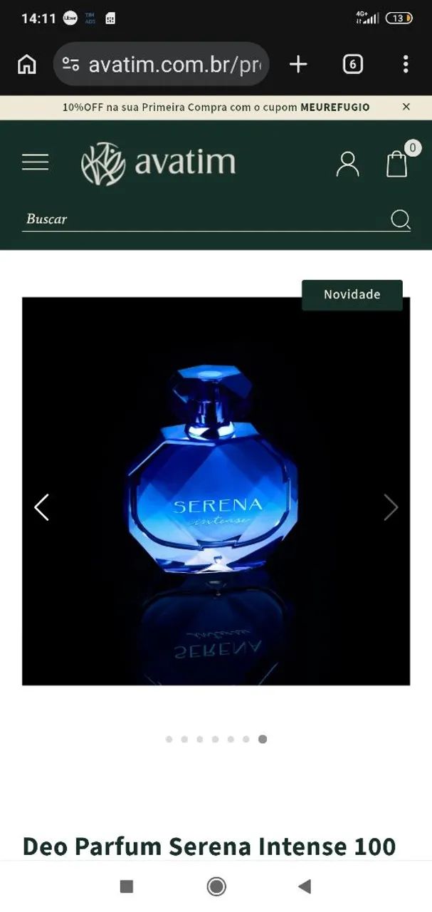 Perfume Serena Intense Parfum Da Avatim 
