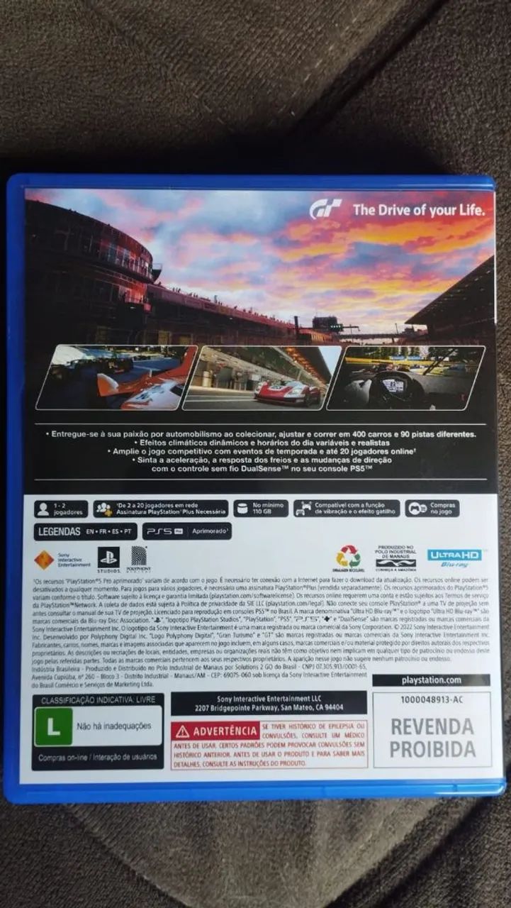 Jogo de PS5 - Gran Turismo - Foto 2