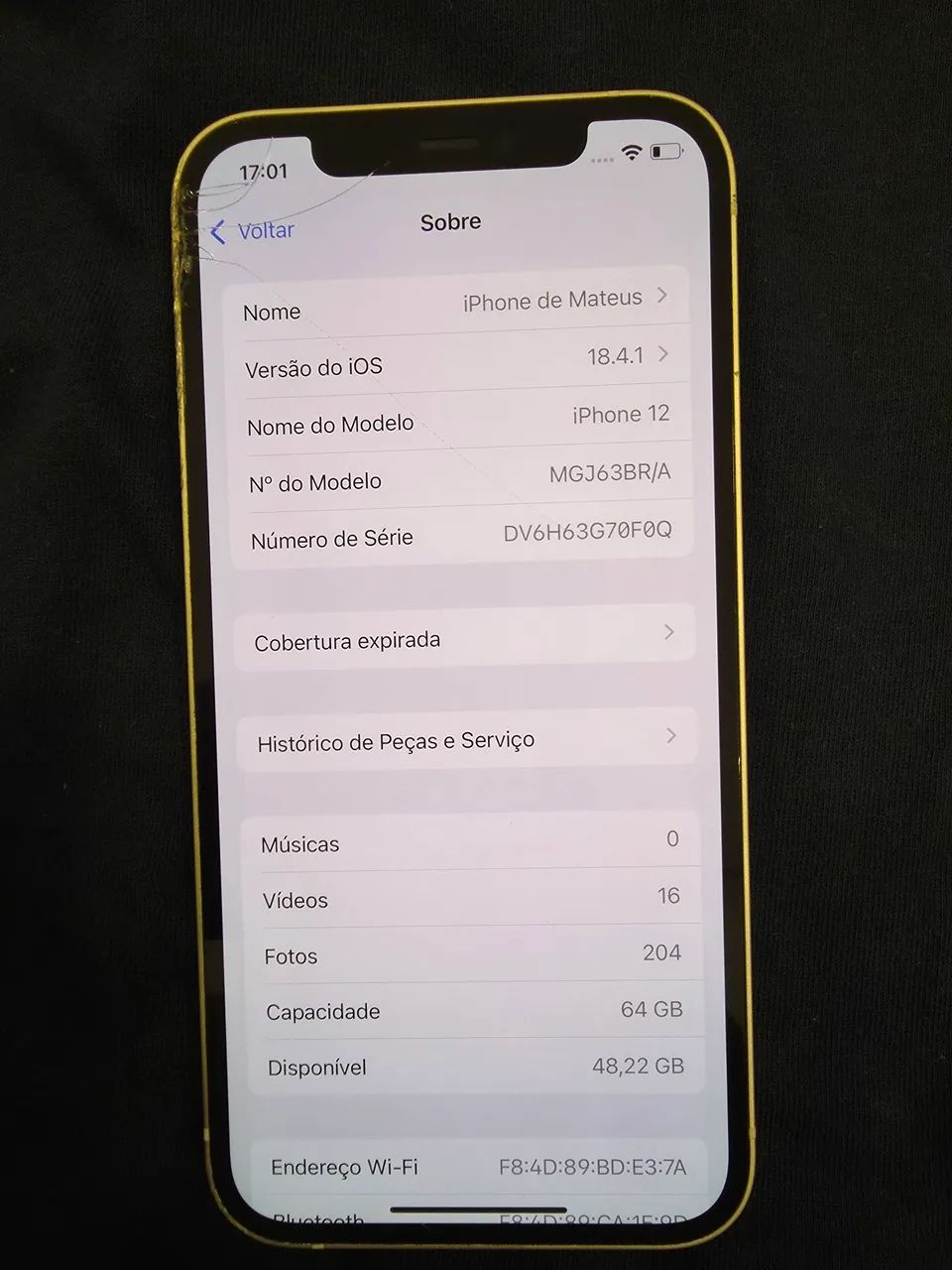 Iphone 12 com caixa e nota fiscal - Foto 4