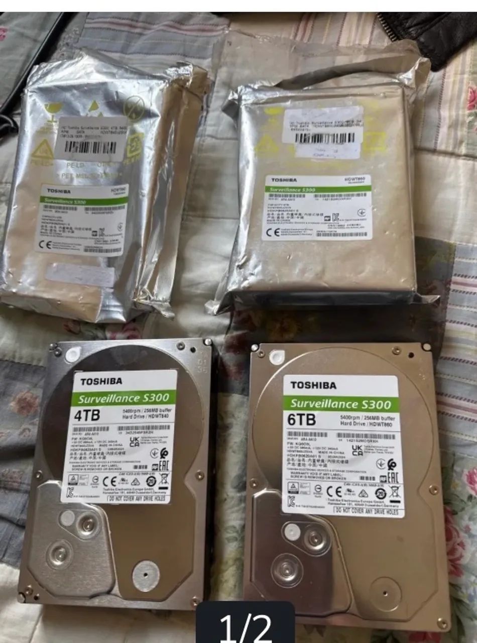 HD seagate 4tb  6tb
