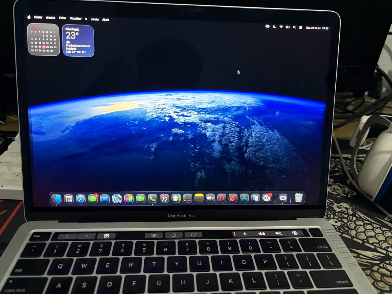 MacBook M2 2022 Touchbar 86%Bateria - Notebooks - Parque das