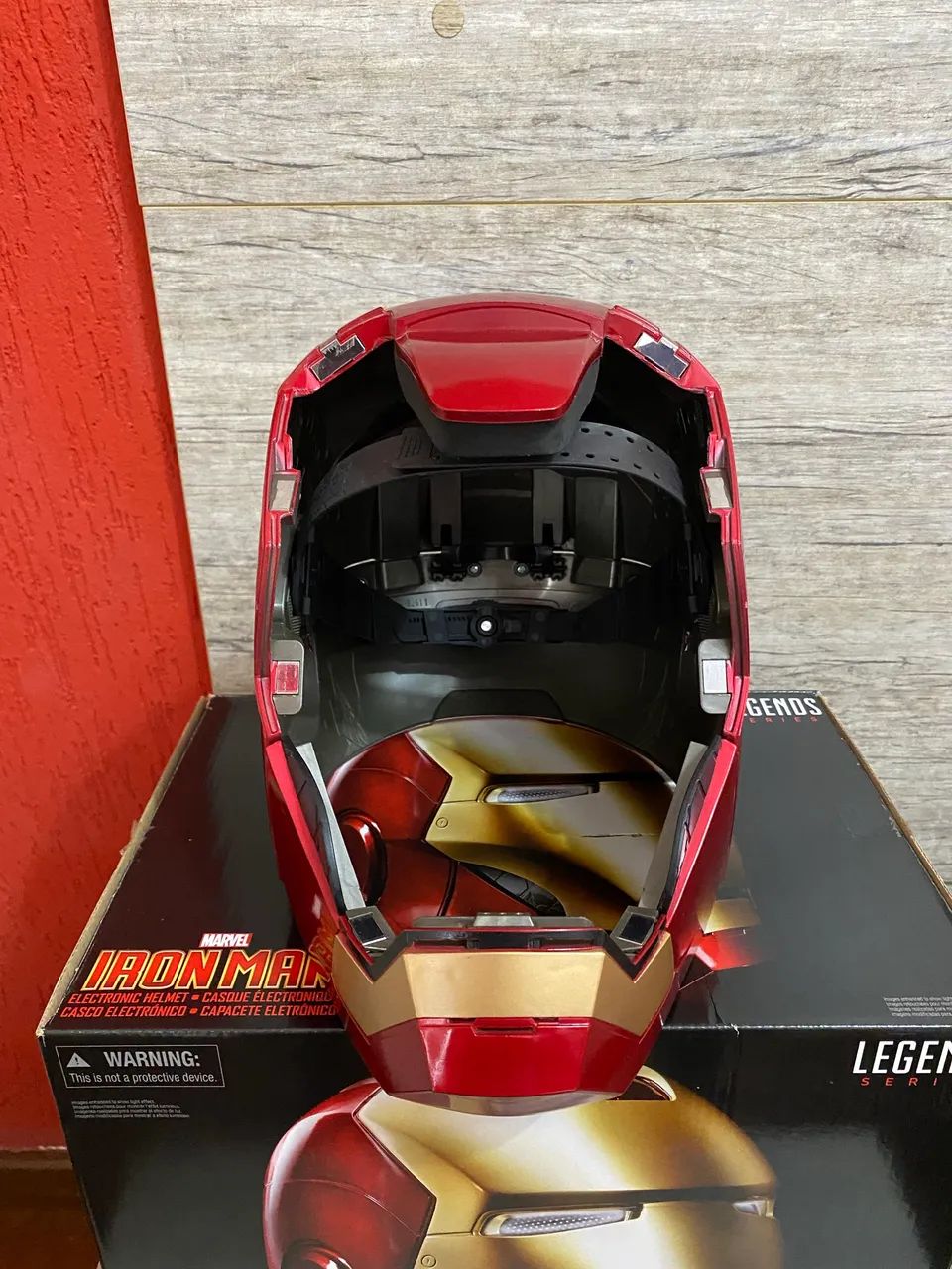 Capacete eletrônico homem de ferro  - Foto 5