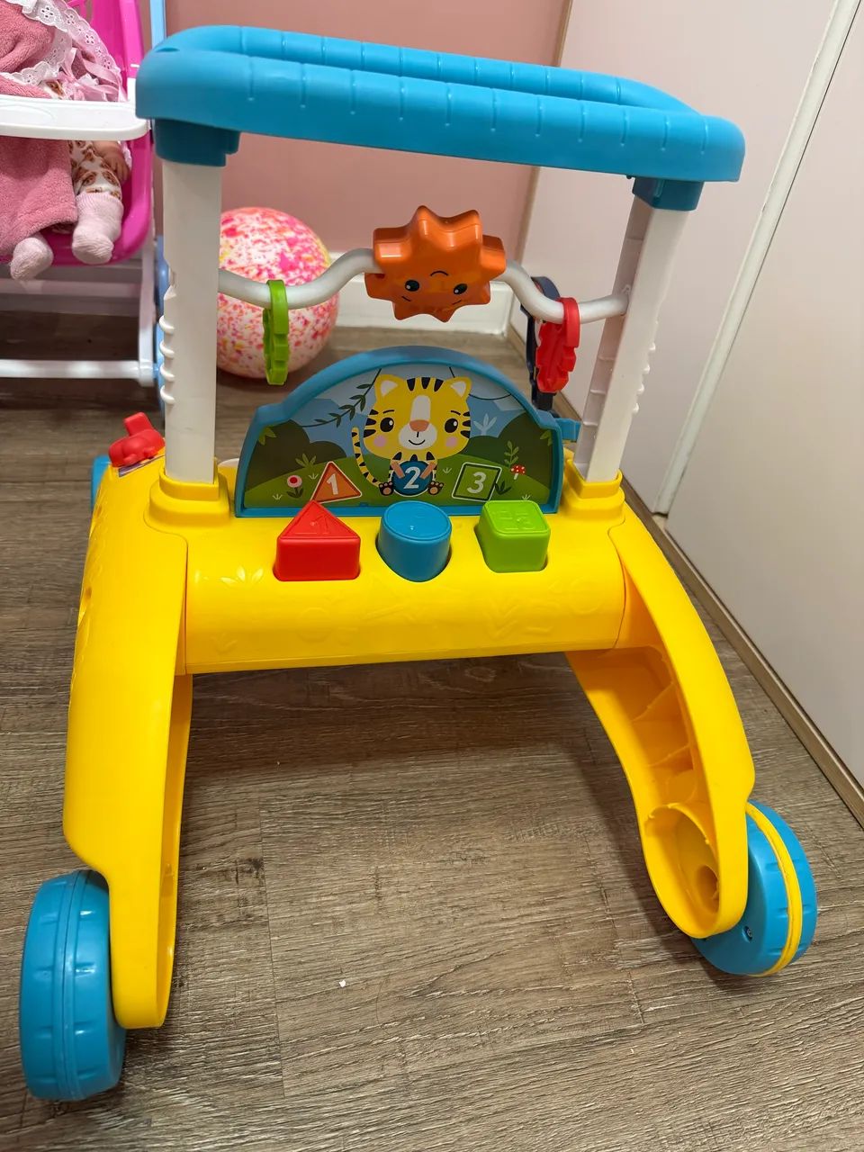  Fisher-Price Andador para Bebês de Dois Lados Primeiros Passos