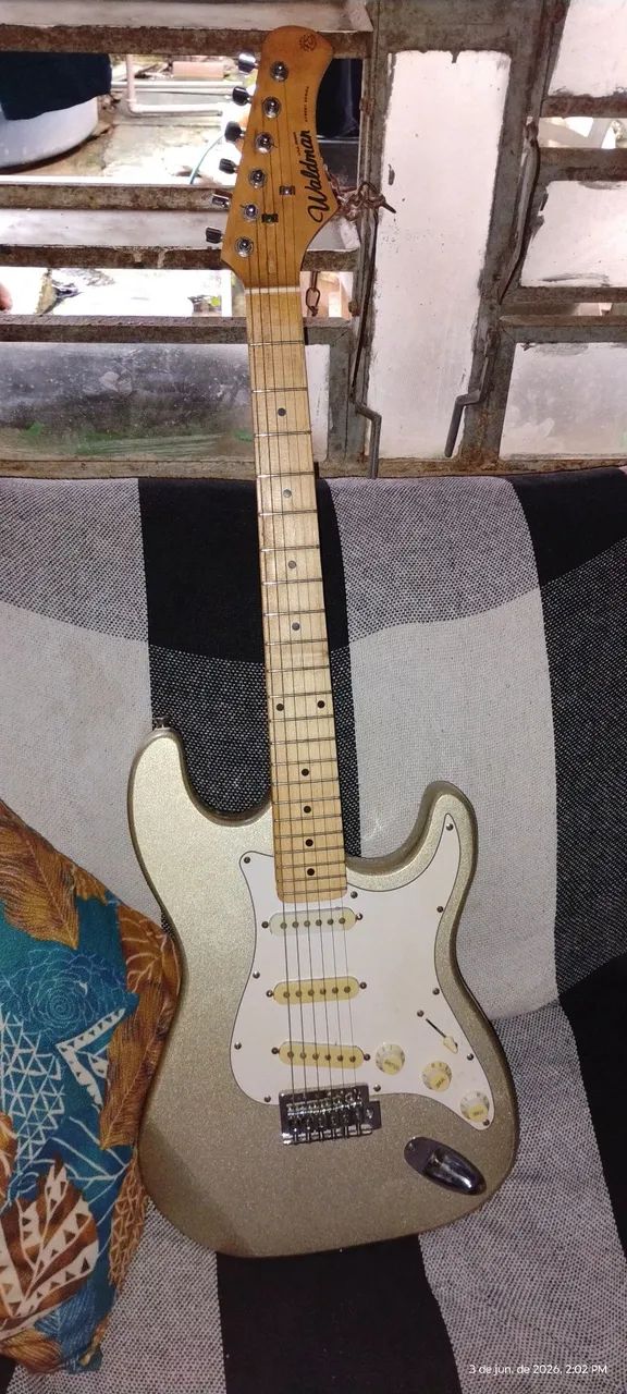 Captador Singles Coil Da Ponte + 3 Knobs de tone e volume - Foto 4