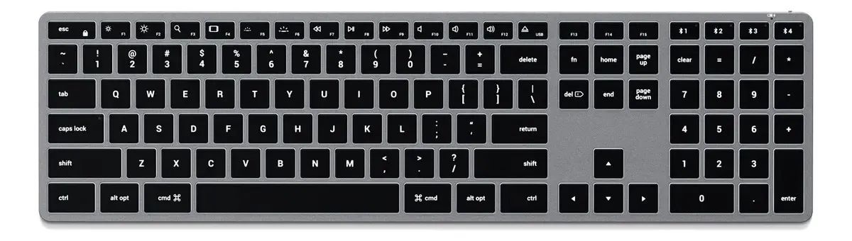 Teclado Bluetooth Satechi X3 Slim St-btsx3m Retroiluminado - Foto 4